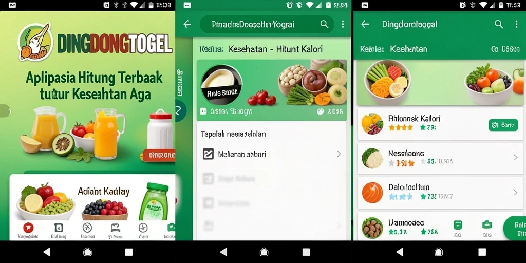 Tampilan antarmuka DINGDONGTOGEL untuk menghitung kalori dengan mudah.