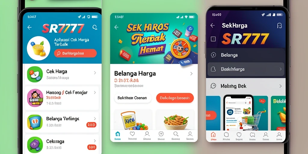Tampilan antarmuka SR777 yang memudahkan pengguna dalam mencari harga.