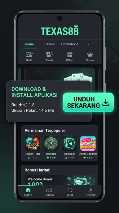 Panduan Unduh dan Instal APK texas88 untuk Android